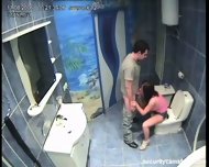 Couple caught by hidden camera in hotels bathroom pt2 couple voyeur blowjob public sucking amateur securitycamsfuck.com