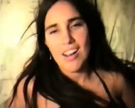 Busty hairy cunt nailed on her bed hairy bush couple bedroom amateur home video